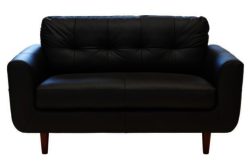 Hygena Cadiz Regular Sofa - Black